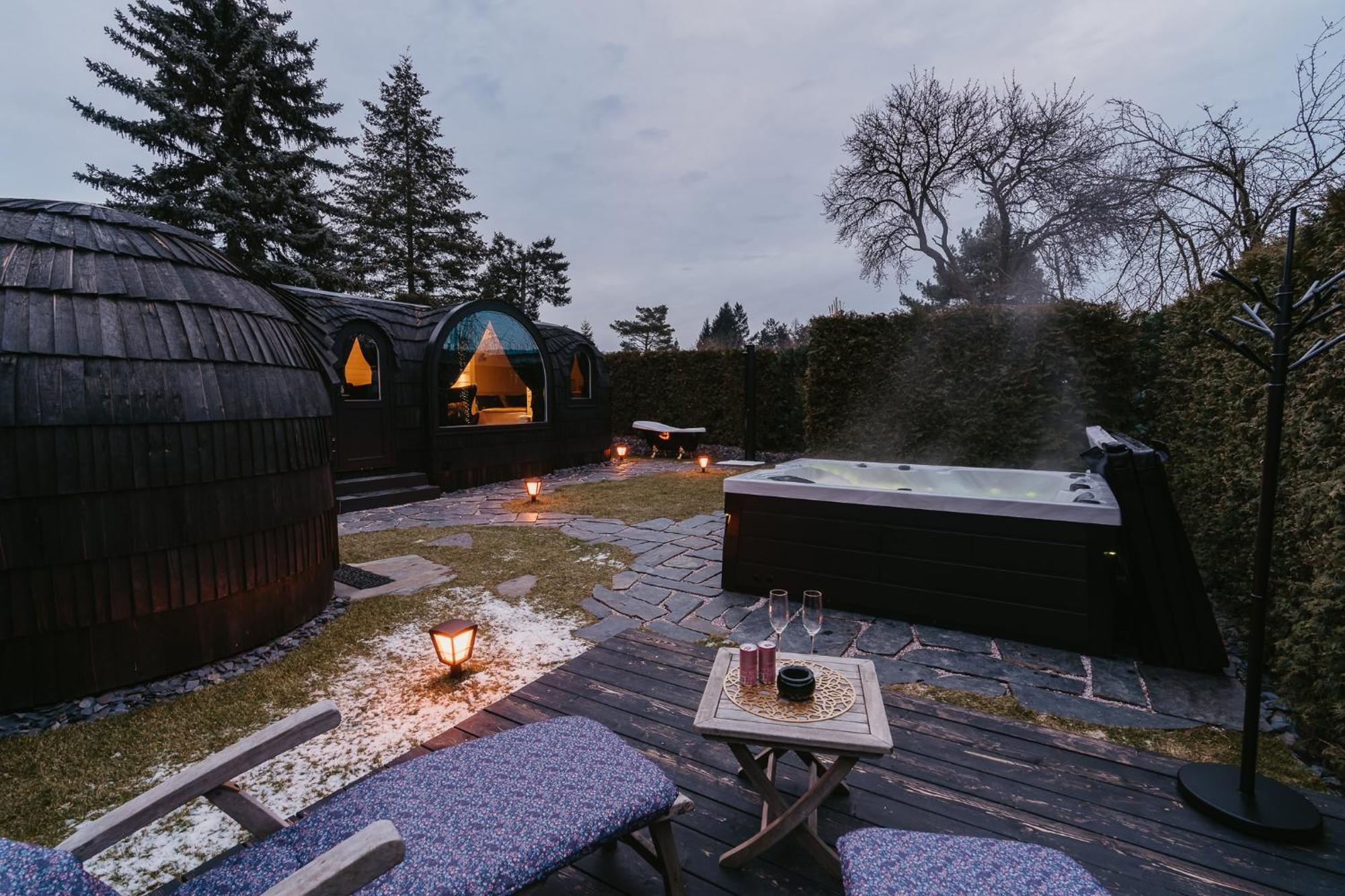 Igloo Spa - Privatni Wellness U Plumlovske Prehrady Mostkovice Exterior foto